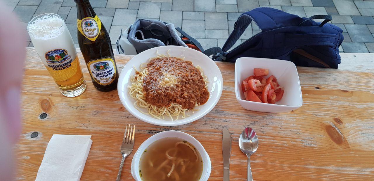 Sir, can't you see – I'm having lunch!